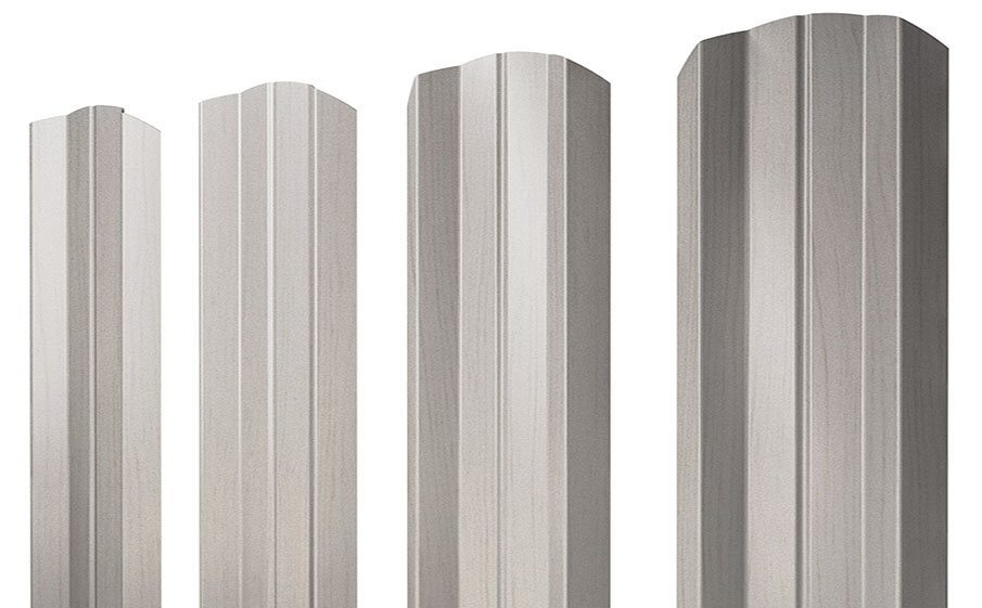 Штакетник М-образный А фигурный Print Elite Milky Wood