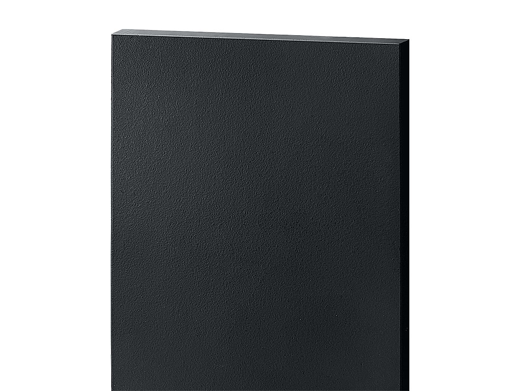 Хризотилцементная панель Фибраплит Штиль RAL 9011 графитовый черный, 1500*1200*8 мм
