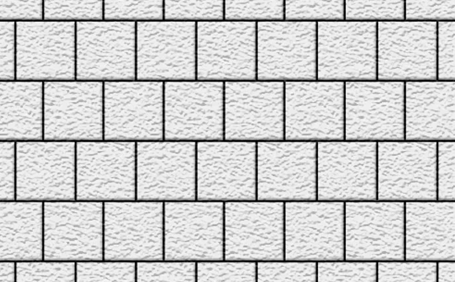 Плитка тротуарная SteinRus Армор В.2.К.8, Old-age, белый, 100*100*80 мм