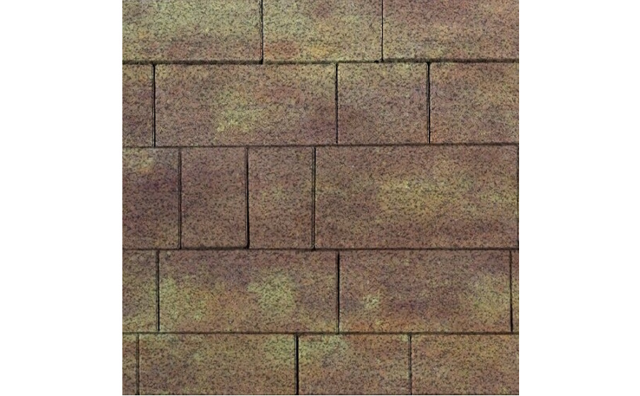 Плитка тротуарная SteinRus Инсбрук Тироль Б.4.Псм.6, Native, ColorMix Порто, толщина 60 мм