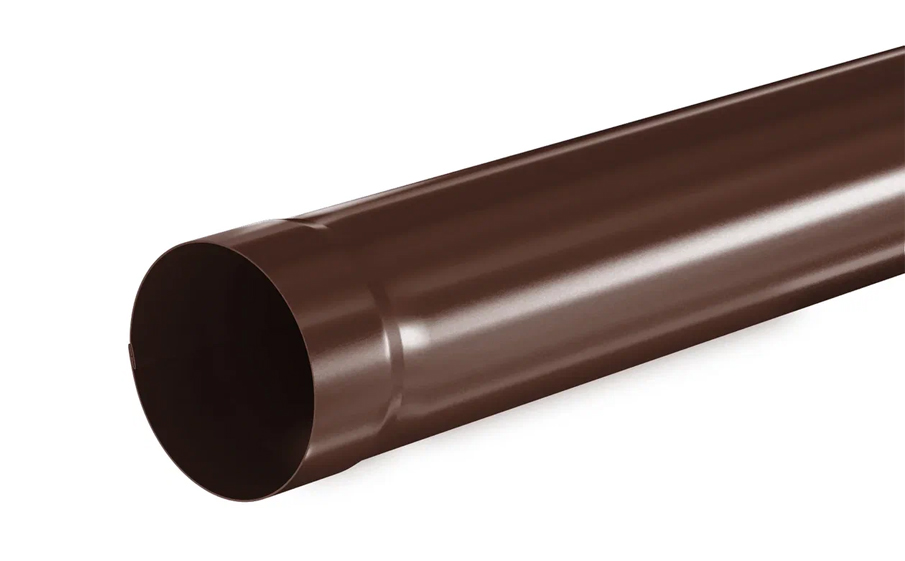 Труба водосточная Aquasystem PURAL RAL 8017 для системы D 125/90, 1 м