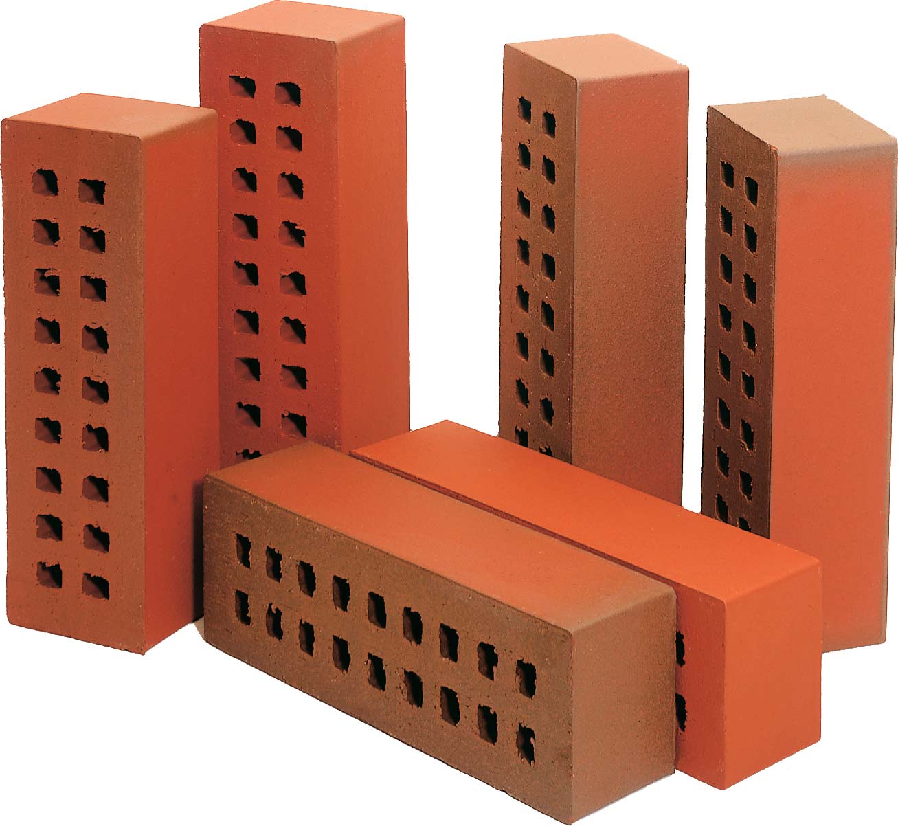 Кирпич Roben Westerwald rot glatt клинкерный, 240*115*71 мм