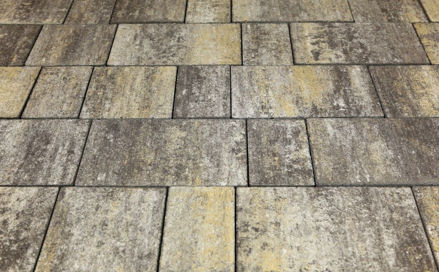 Плитка тротуарная Старый город Б.1.Фсм.8 искусственный камень доломит, комплект 3 шт, толщина 80 мм
