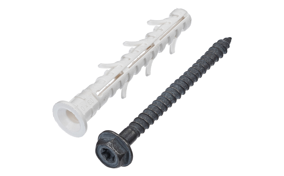 Фасадный дюбель TSX-500F TECH-KREP, 10*80 мм, 200 шт/уп