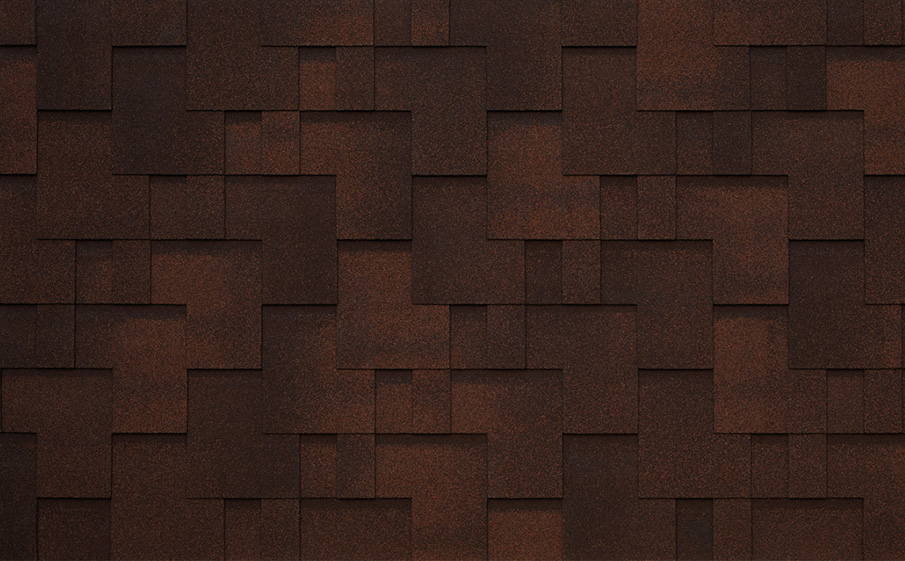 Гибкая черепица TEGOLA BUSINESS, LAZIO, Marrone 230