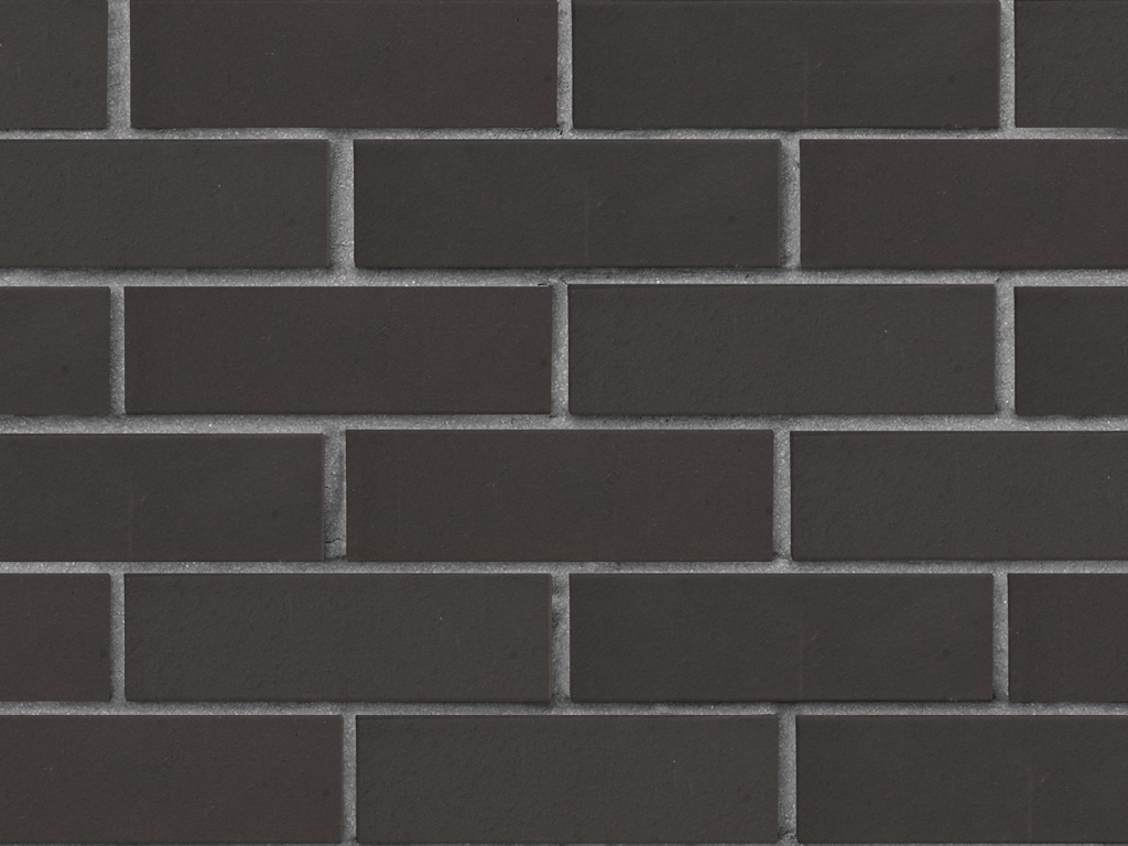 Кирпич облицовочный пустотелый ЛСР, графитовый, гладкий, 250*120*65 мм