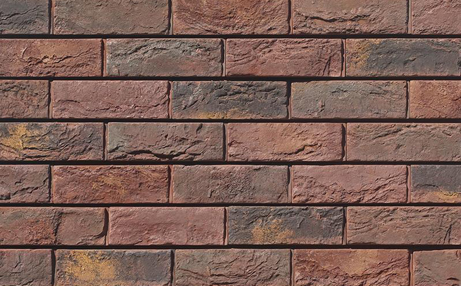 Декоративный кирпич для навесных вентилируемых фасадов White Hills Бремен брик цвет F309-70