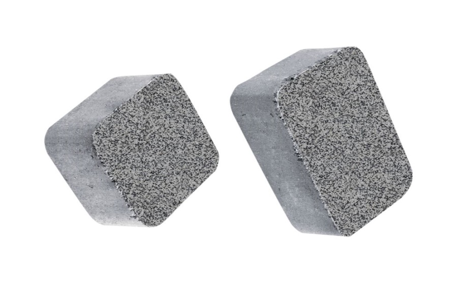 Плитка тротуарная Классико А.1.КО.4 гранит+ серый с черным, комплект 2 шт, толщина 40 мм