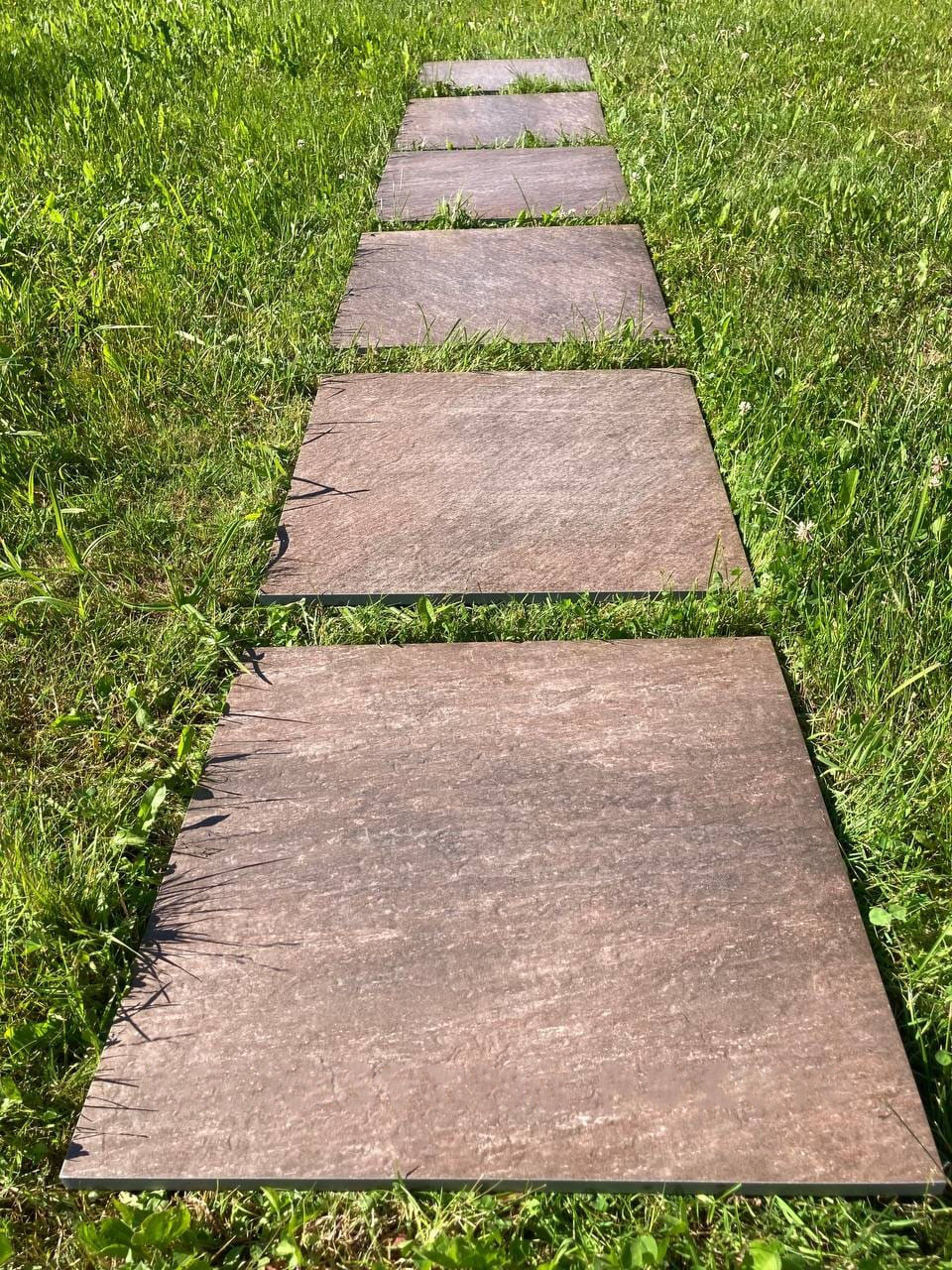 Керамогранит Atlas Concorde Landstone Brown LASTRA, 600*600*20 мм