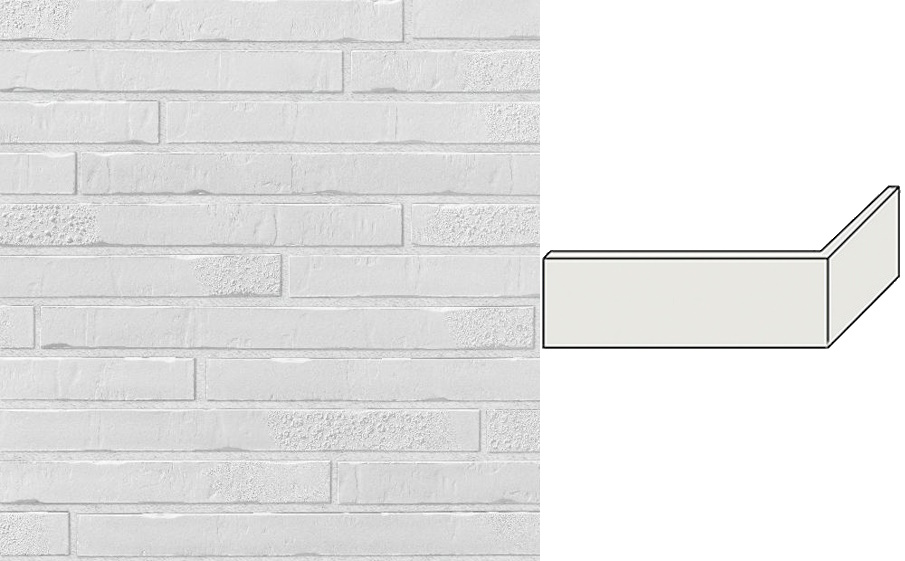 Декоративный кирпич Leonardo Stone угловой элемент Бостон 300/100*40*15 мм 100