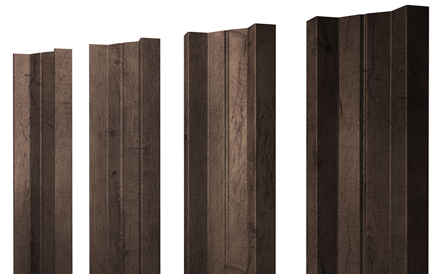 Штакетник М-образный А Print Premium Almond Wood Fresh