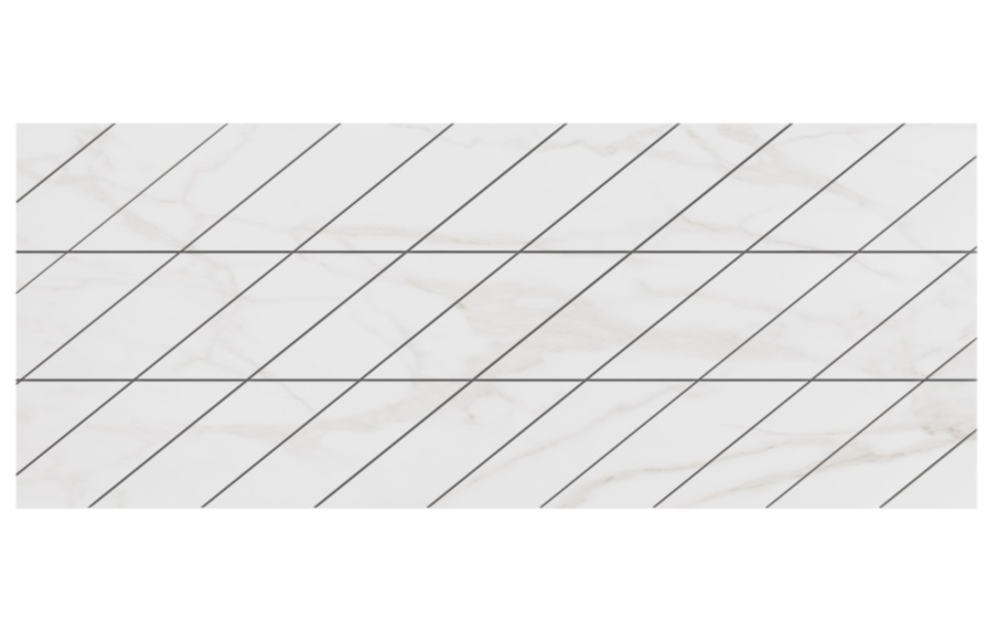 Фальшмозаика Corner Ametis Supreme SM02, полированный, левый, 600*300*10 мм