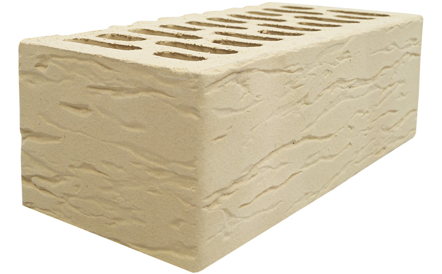 Кирпич облицовочный Кротовский КЗ Классика Имбирь кора дуба 250*120*88 мм