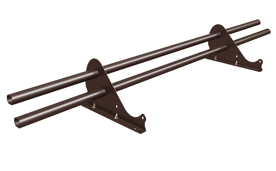 Снегозадержатель Grand Line Snow Kit трубчатый RAL 8017, 1 м