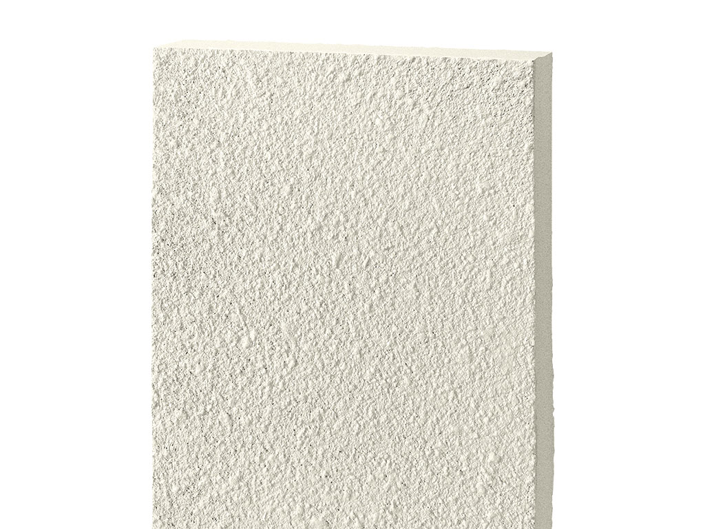 Фиброцементная панель БЕТЭКО Муар RAL 9001 кремово-белый, 1570*1200*8 мм