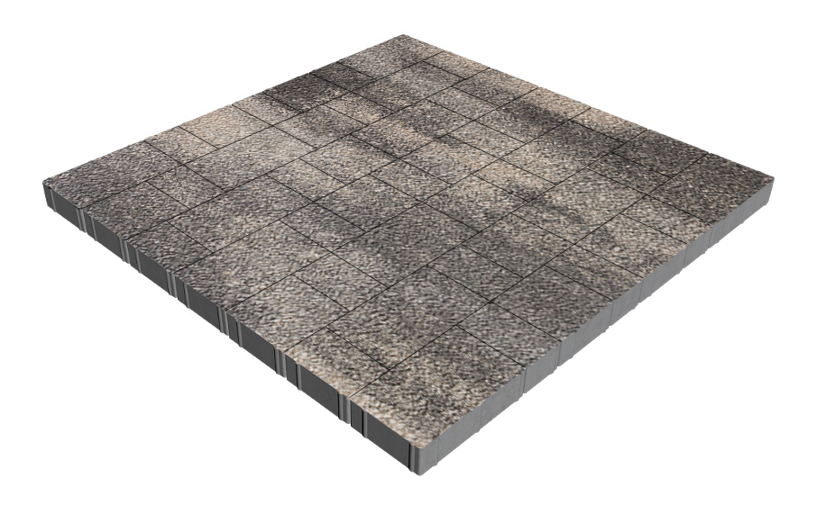 Плитка тротуарная SteinRus Новый город Лион Б.9.Псм.6, Old-age, Нокс, толщина 60 мм