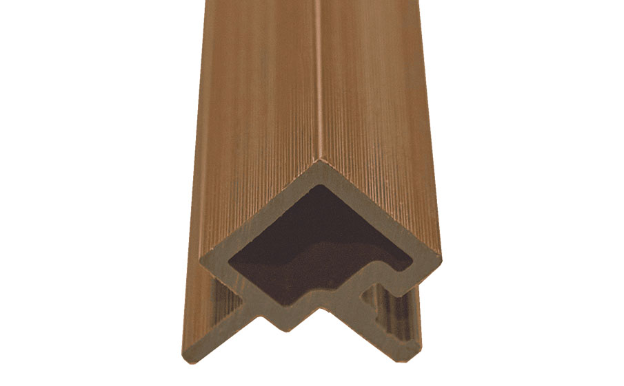 Угловой профиль CM Wall Teak (Тик), 4000*219*26 мм