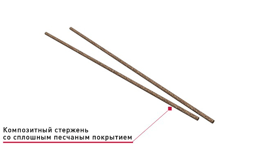 Гибкая связь-анкер Гален БПА-250-4-2П для кирпичной кладки в малоэтажном строительстве, 4*250 мм