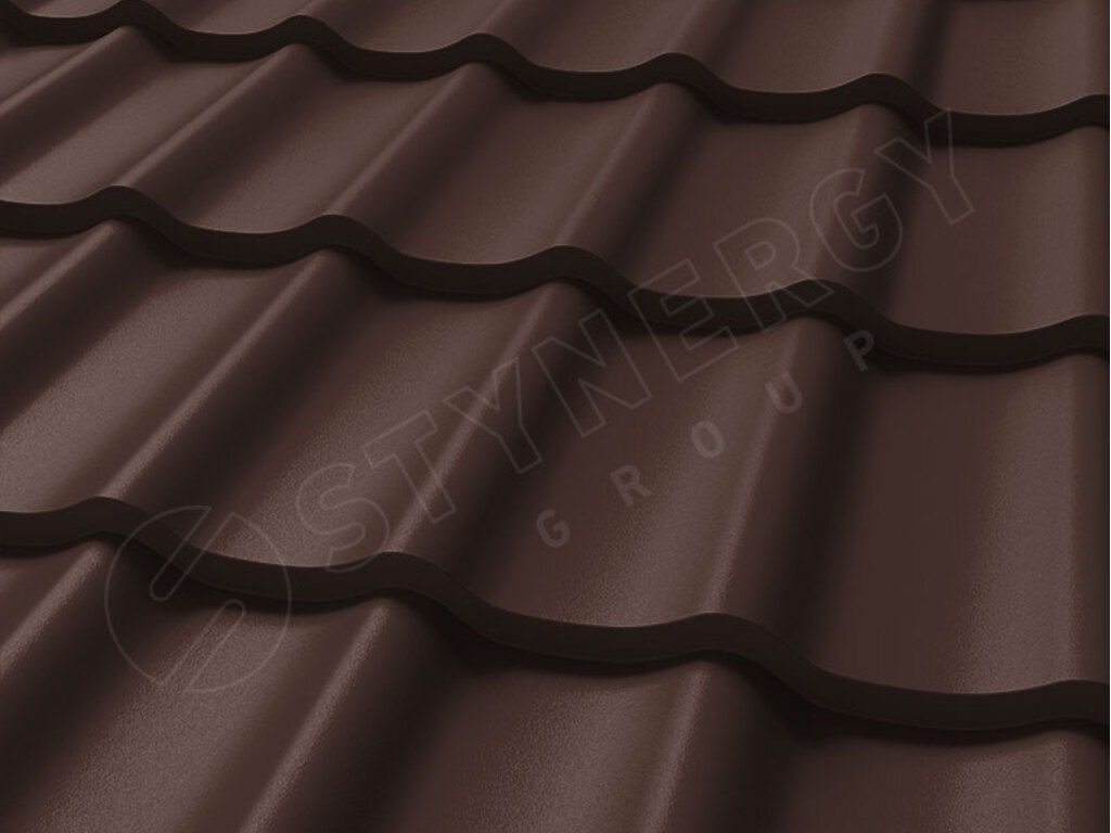 Металлочерепица Stynergy СМ Классик CORUNDUM50® матовый RAL 8017