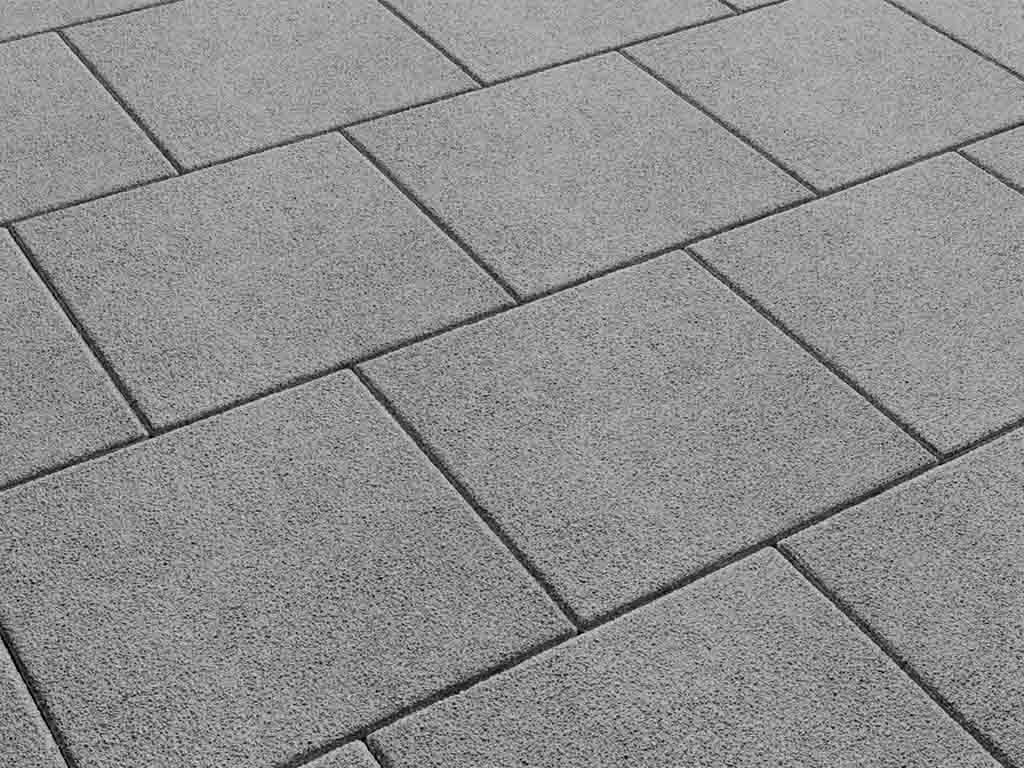 Плитка тротуарная Квадрат Б.1.К.10 гранит белый, 300*300*100 мм 