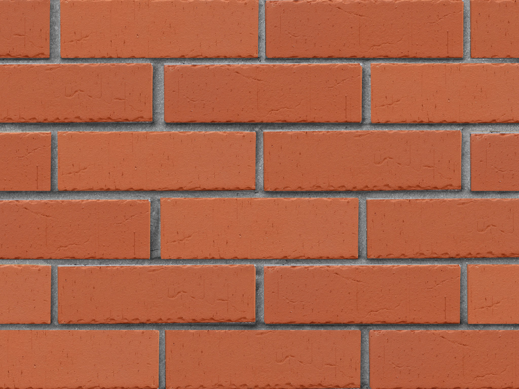 Кирпич клинкерный ЛСР Кембридж красный винтаж, 250*85*65 мм