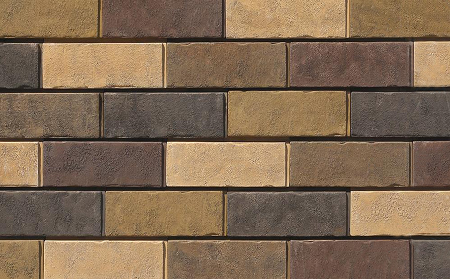 Декоративный кирпич для навесных вентилируемых фасадов White Hills Хофф брик F394-40, 190*71*25-28 мм