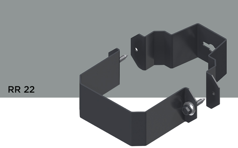 Крепеж водосточной трубы Orima, RR 22 для системы D 110/85*85 мм