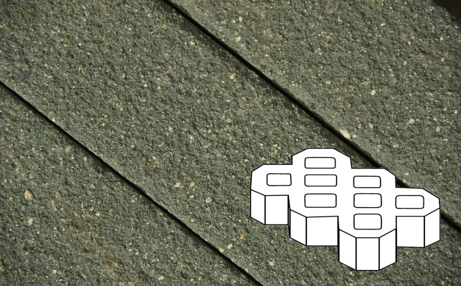 Плитка тротуарная Готика Premium Bronze, Экопарковка Б.6.ГР.10, №5, 600*400*100 мм