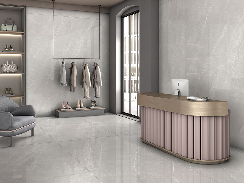 Керамогранит ENNFACE Alaska Grey Matt, 2800*1200*6 мм