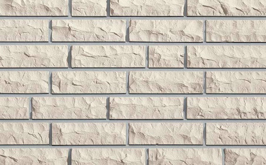 Кирпич угловой Roben Quebec perlweiss клинкерный, 230*105*71 мм