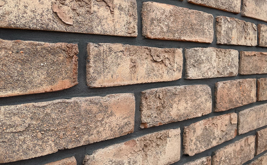 Кирпич облицовочный Faber Jar Петровский Штандарт Коричневый, 215*102*65 мм