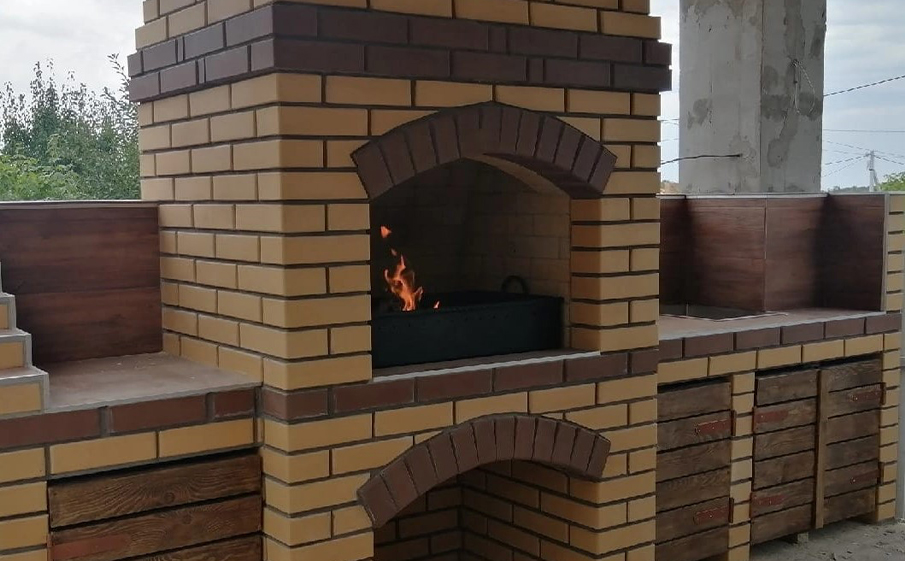 Кирпич облицовочный Кротовский КЗ Классика Имбирь 250*120*65 мм