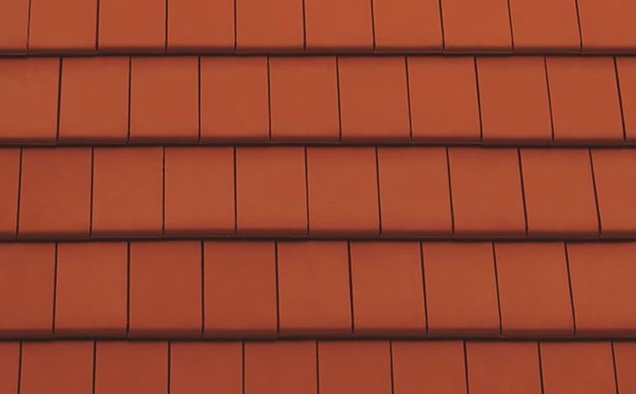 Керамическая черепица рядовая TONDACH Figaro 11 (Planoton 11), Red engobe