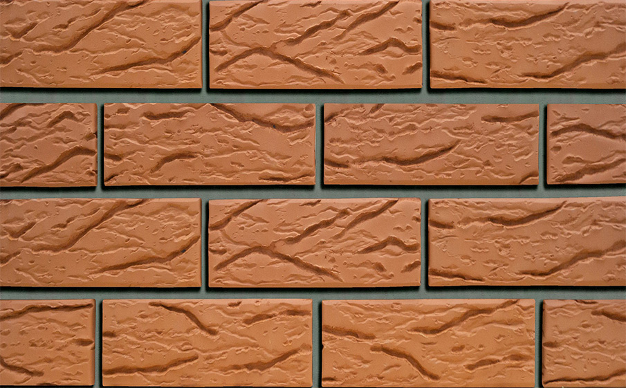 Кирпич облицовочный Кротовский КЗ Классика красный рустик 250*120*88 мм