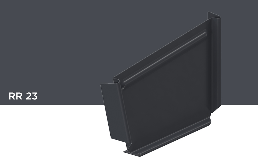 Заглушка желоба правая Orima RR 23 для системы D 110/85*85 мм