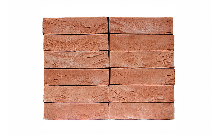 Кирпич облицовочный полнотелый ручной формовки Тандем Степной, 250*120*65 мм