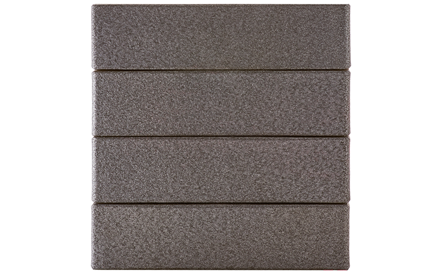 Кирпич клинкерный ЛСР Эльфюс серебристый гладкий, 250*85*65 мм