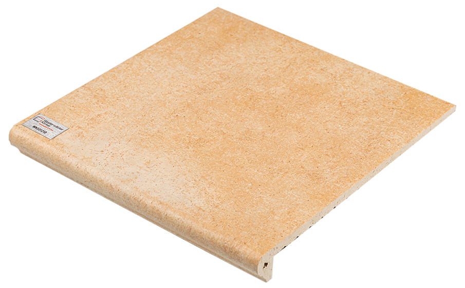 Клинкерная ступень-флорентинер Westerwaelder Klinker MONTMARTRE Naturabeige, 310*320*9,5 мм