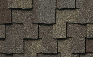 Гибкая черепица CertainTeed Presidental Shake Weathered Wood