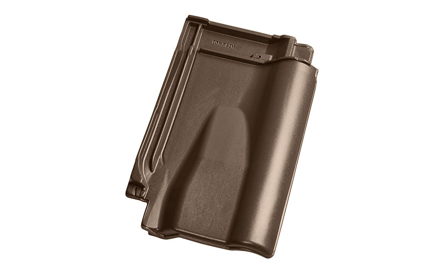 Керамическая черепица вентиляционная TONDACH Samba 11 (Sensaton 11), Brown engobe