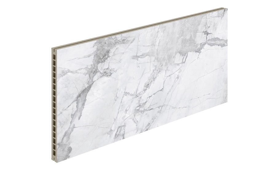 Керамогранитная плита для НВФ ExaTech Marble IN G, 1200*397*20 мм