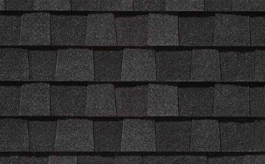 Гибкая черепица CertainTeed Landmark Charcoal Black