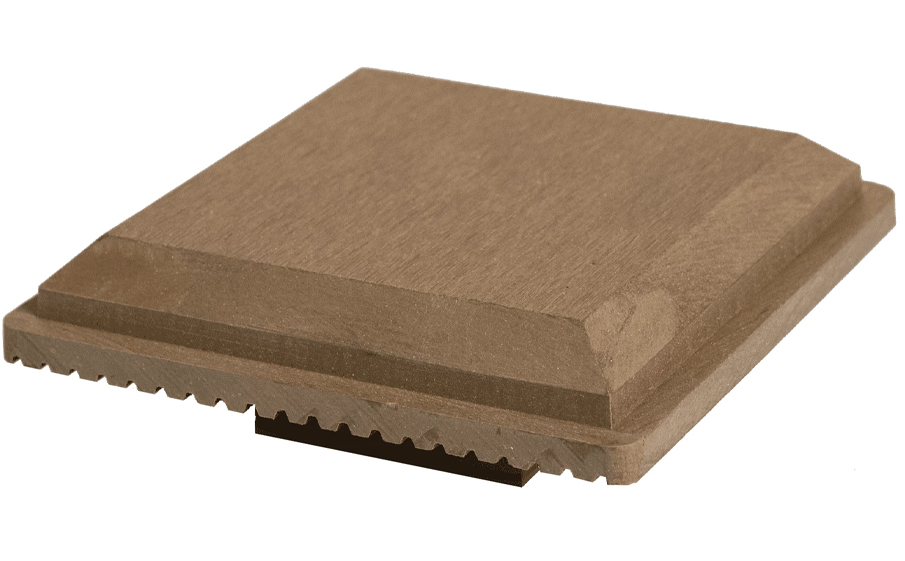 Крышка столба CM Рэлинг (CM Railing) Тик (Teak), 120*120 мм