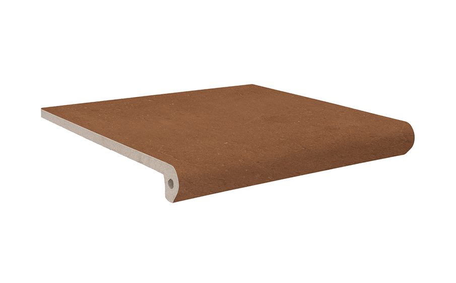 Ступень-флорентинер EXAGRES Portland lava, 330*330*40*13 мм