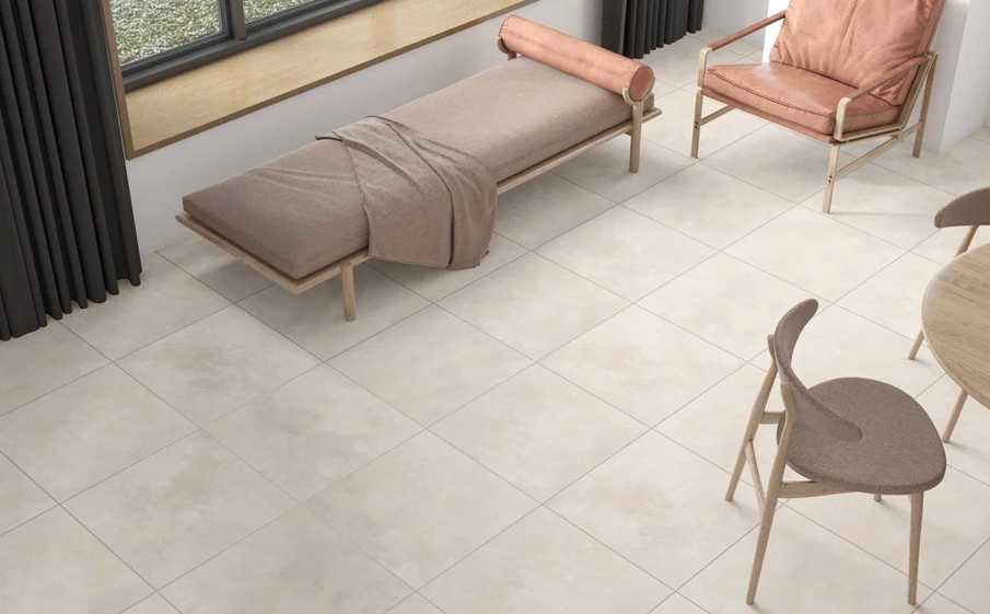 Керамогранит Eternal matt Beton Crema, 600*600*9 мм