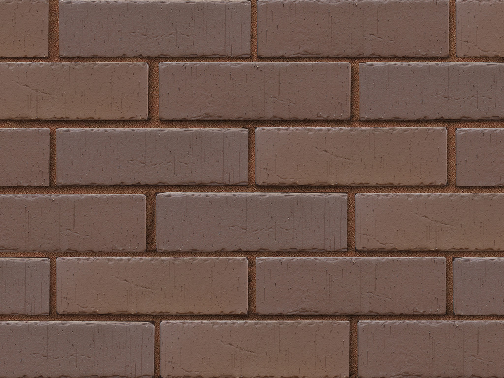 Кирпич клинкерный ЛСР Антверпен темно-терракотовый флэш винтаж с рваной фаской, 250*85*65 мм