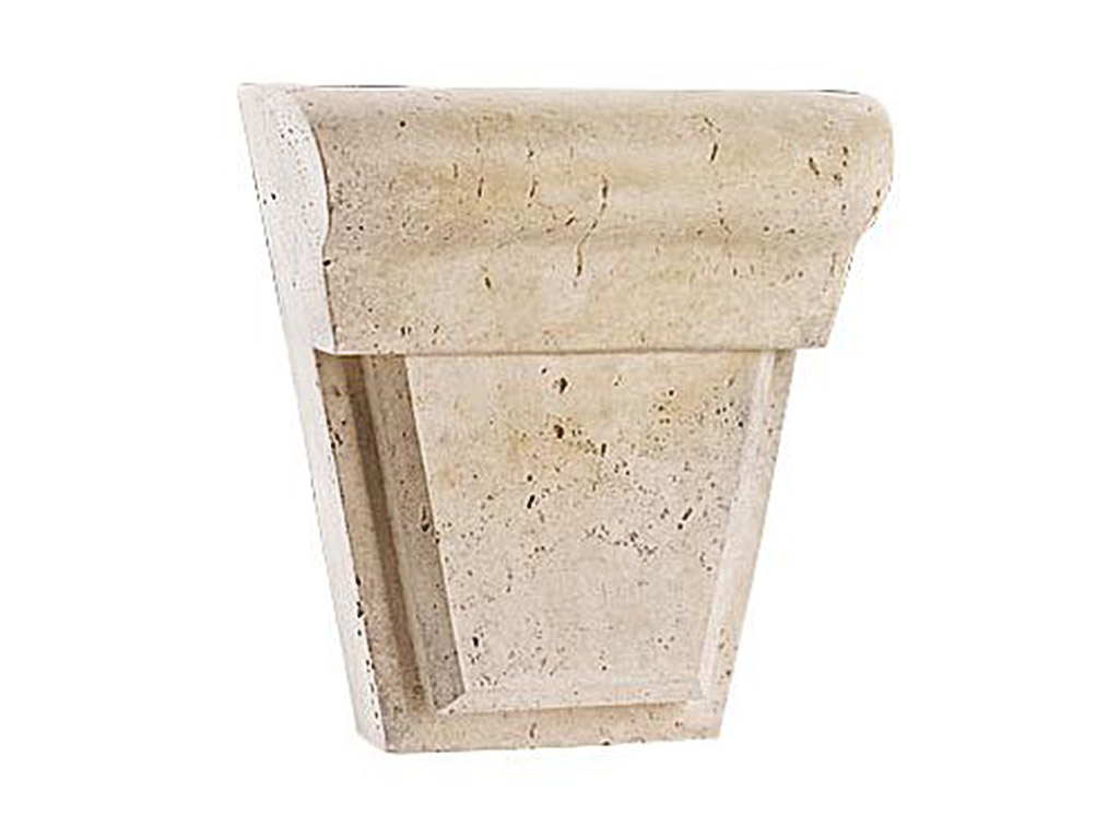 Замковый камень ИНТЕРКАМ 5002, 300*130*240*100-40 мм