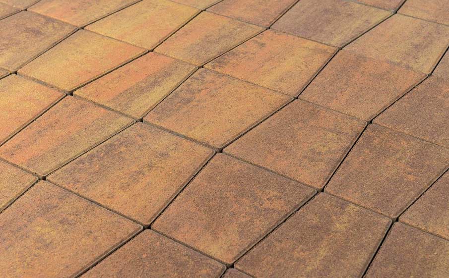 Плитка тротуарная BRAER Старый город Веймар Color Mix Прайд, толщина 60 мм