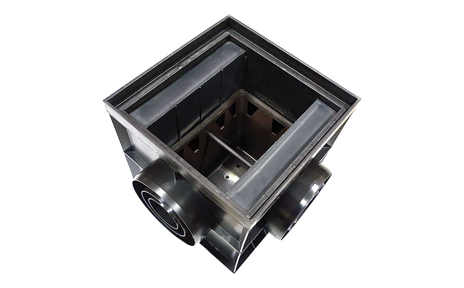 Система ливневой канализации (Дождеприемник для ливневой канализации AQUASTOK, 300*300*297 мм)