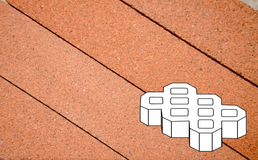 Плитка тротуарная Готика Premium Silver, Экопарковка Б.6.ГР.10, №15, 600*400*100 мм